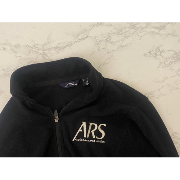 Lands' End Outfitters Zip Up Fleece Jacket Men's L Slot Pockets ARS Rese… - Picture 4 of 5